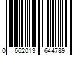 Barcode Image for UPC code 0662013644789