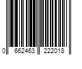 Barcode Image for UPC code 0662463222018