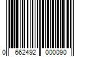 Barcode Image for UPC code 0662492000090