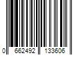 Barcode Image for UPC code 0662492133606