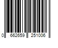 Barcode Image for UPC code 0662659251006