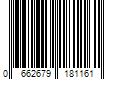 Barcode Image for UPC code 0662679181161