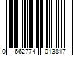 Barcode Image for UPC code 0662774013817