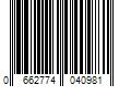 Barcode Image for UPC code 0662774040981