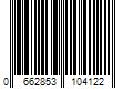 Barcode Image for UPC code 0662853104122