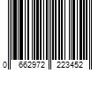 Barcode Image for UPC code 0662972223452