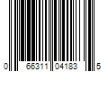 Barcode Image for UPC code 066311041835