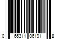 Barcode Image for UPC code 066311061918