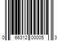 Barcode Image for UPC code 066312000053