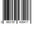 Barcode Image for UPC code 0663157435417