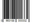 Barcode Image for UPC code 0663188000332