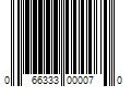 Barcode Image for UPC code 066333000070