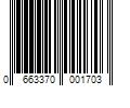 Barcode Image for UPC code 0663370001703