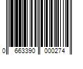 Barcode Image for UPC code 0663390000274