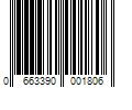 Barcode Image for UPC code 0663390001806