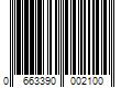 Barcode Image for UPC code 0663390002100