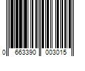 Barcode Image for UPC code 0663390003015