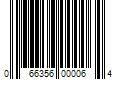 Barcode Image for UPC code 066356000064