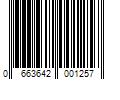 Barcode Image for UPC code 0663642001257