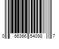 Barcode Image for UPC code 066366540987