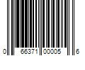 Barcode Image for UPC code 066371000056