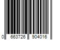 Barcode Image for UPC code 0663726904016