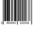 Barcode Image for UPC code 0663943200038