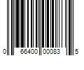 Barcode Image for UPC code 066400000835