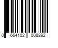 Barcode Image for UPC code 0664102008892