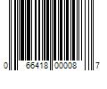 Barcode Image for UPC code 066418000087