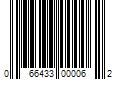 Barcode Image for UPC code 066433000062