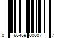 Barcode Image for UPC code 066459000077