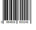 Barcode Image for UPC code 0664608600248