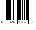 Barcode Image for UPC code 066462000057