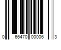 Barcode Image for UPC code 066470000063