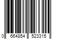 Barcode Image for UPC code 0664854523315