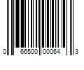 Barcode Image for UPC code 066500000643