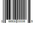 Barcode Image for UPC code 066508000065