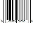 Barcode Image for UPC code 066539000058