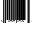 Barcode Image for UPC code 066560000041