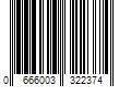 Barcode Image for UPC code 0666003322374