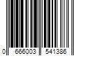 Barcode Image for UPC code 0666003541386