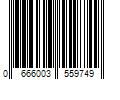 Barcode Image for UPC code 0666003559749