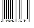 Barcode Image for UPC code 0666032702734