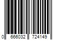 Barcode Image for UPC code 0666032724149