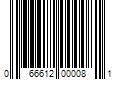 Barcode Image for UPC code 066612000081