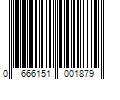 Barcode Image for UPC code 0666151001879