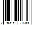 Barcode Image for UPC code 0666151011366