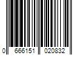 Barcode Image for UPC code 0666151020832