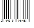 Barcode Image for UPC code 0666151031098